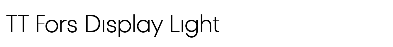 TT Fors Display Light